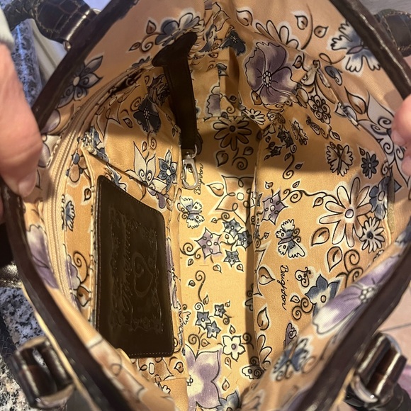 Brighton Vintage Light Tan Straw Raffia Shoulder Bag - Picture 10 of 11